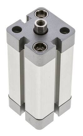 ISO 21287 Compact Double Acting Cylinder 25-50mm - Magnetic