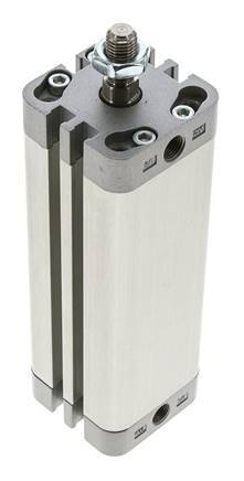 ISO 21287 Compact Double Acting Cylinder 32-100mm - Magnetic - Male Rod