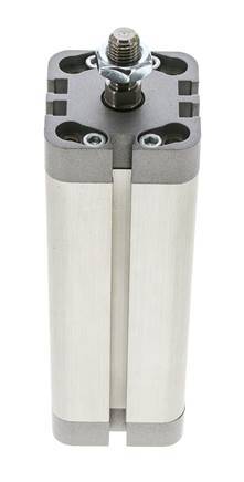 ISO 21287 Compact Double Acting Cylinder 32-100mm - Magnetic - Male Rod