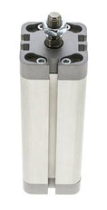 ISO 21287 Compact Double Acting Cylinder 32-100mm - Magnetic - Male Rod