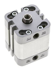 ISO 21287 Compact Double Acting Cylinder 32-15mm - Magnetic