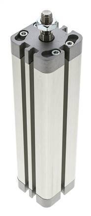 ISO 21287 Compact Double Acting Cylinder 32-150mm - Magnetic - Male Rod
