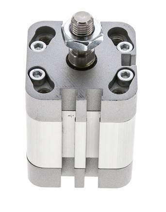 ISO 21287 Compact Double Acting Cylinder 32-15mm - Magnetic - Male Rod