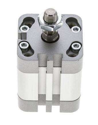 ISO 21287 Compact Double Acting Cylinder 32-15mm - Magnetic - Male Rod