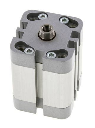 ISO 21287 Compact Double Acting Cylinder 32-25mm - Magnetic