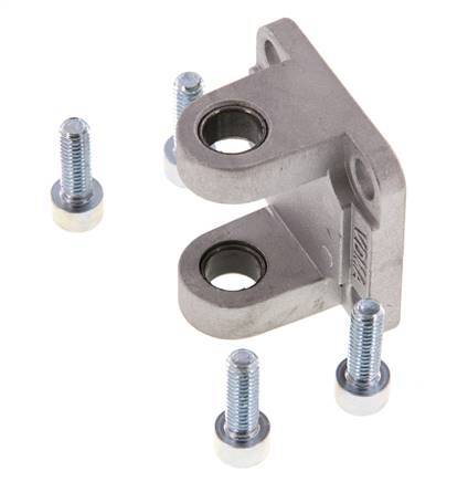 Clevis Female 32 mm ISO 15552 ISO 21287 Aluminium