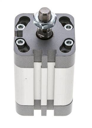 ISO 21287 Compact Double Acting Cylinder 32-30mm - Magnetic - Male Rod