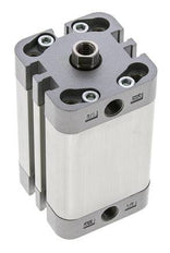 ISO 21287 Compact Double Acting Cylinder 32-40mm - Magnetic