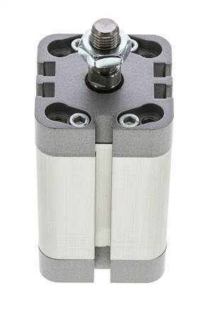 ISO 21287 Compact Double Acting Cylinder 32-40mm - Magnetic - Male Rod