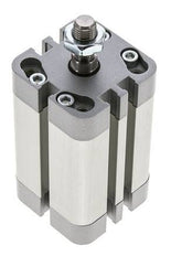 ISO 21287 Compact Double Acting Cylinder 32-40mm - Magnetic - Male Rod