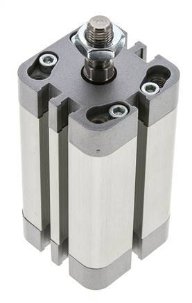 ISO 21287 Compact Double Acting Cylinder 32-50mm - Magnetic - Male Rod