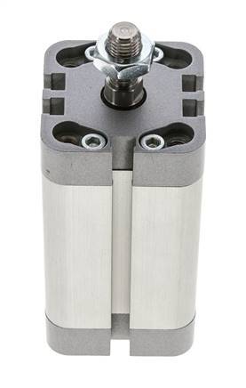 ISO 21287 Compact Double Acting Cylinder 32-50mm - Magnetic - Male Rod