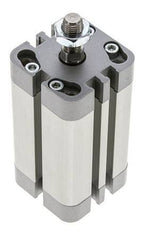 ISO 21287 Compact Double Acting Cylinder 32-50mm - Magnetic - Male Rod