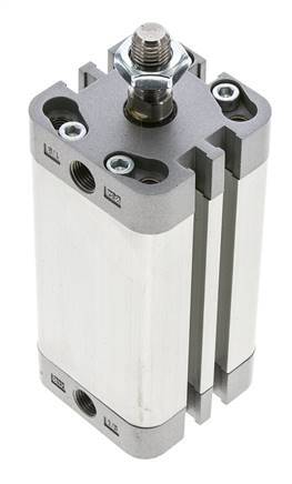 ISO 21287 Compact Double Acting Cylinder 32-60mm - Magnetic - Male Rod