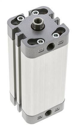 ISO 21287 Compact Double Acting Cylinder 32-70mm - Magnetic