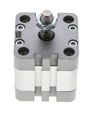 ISO 21287 Compact Double Acting Cylinder 40-10mm - Magnetic - Male Rod
