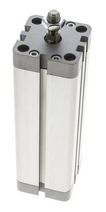 ISO 21287 Compact Double Acting Cylinder 40-125mm - Magnetic - Male Rod