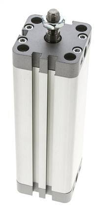 ISO 21287 Compact Double Acting Cylinder 40-125mm - Magnetic - Male Rod