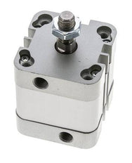 ISO 21287 Compact Double Acting Cylinder 40-15mm - Magnetic - Male Rod