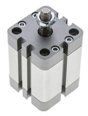 ISO 21287 Compact Double Acting Cylinder 40-30mm - Magnetic - Male Rod