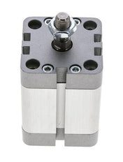 ISO 21287 Compact Double Acting Cylinder 40-30mm - Magnetic - Male Rod