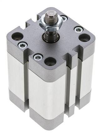 ISO 21287 Compact Double Acting Cylinder 40-40mm - Magnetic