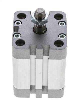 ISO 21287 Compact Double Acting Cylinder 40-40mm - Magnetic