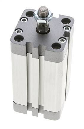 ISO 21287 Compact Double Acting Cylinder 40-60mm - Magnetic - Male Rod
