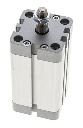 ISO 21287 Compact Double Acting Cylinder 40-60mm - Magnetic - Male Rod