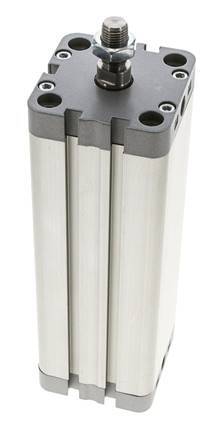 ISO 21287 Compact Double Acting Cylinder 50-150mm - Magnetic - Male Rod