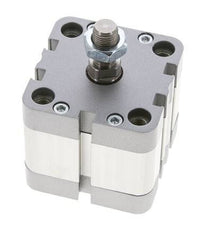 ISO 21287 Compact Double Acting Cylinder 50-15mm - Magnetic - Male Rod