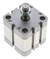 ISO 21287 Compact Double Acting Cylinder 50-20mm - Magnetic - Male Rod