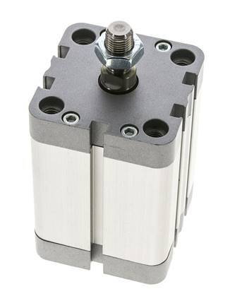 ISO 21287 Compact Double Acting Cylinder 50-50mm - Magnetic - Male Rod