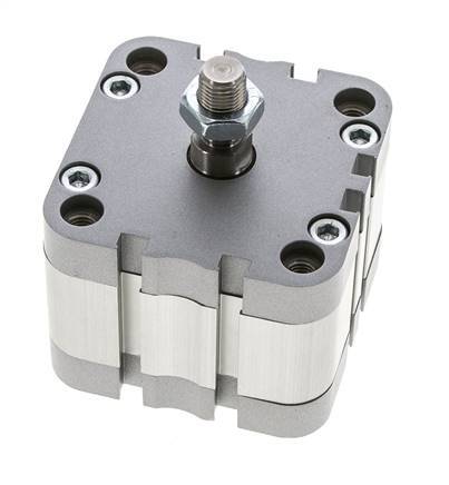 ISO 21287 Compact Double Acting Cylinder 63-10mm - Magnetic - Male Rod
