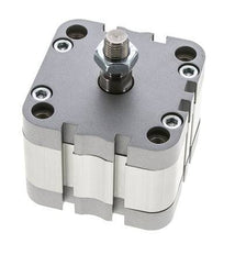 ISO 21287 Compact Double Acting Cylinder 63-10mm - Magnetic - Male Rod