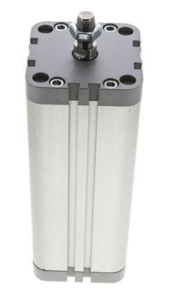 ISO 21287 Compact Double Acting Cylinder 63-150mm - Magnetic - Male Rod