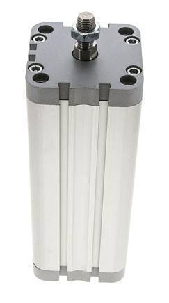 ISO 21287 Compact Double Acting Cylinder 63-150mm - Magnetic - Male Rod