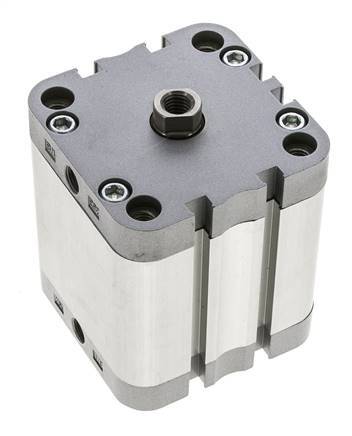 ISO 21287 Compact Double Acting Cylinder 63-40mm - Magnetic