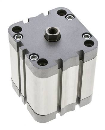 ISO 21287 Compact Double Acting Cylinder 63-40mm - Magnetic