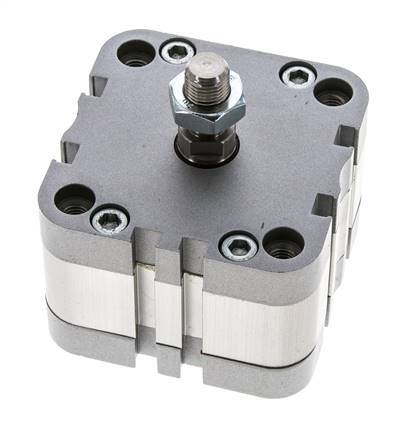 ISO 21287 Compact Double Acting Cylinder 63-5mm - Magnetic - Male Rod