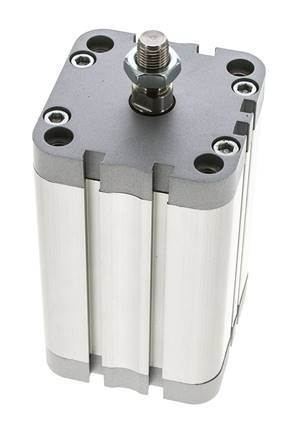 ISO 21287 Compact Double Acting Cylinder 63-80mm - Magnetic - Male Rod