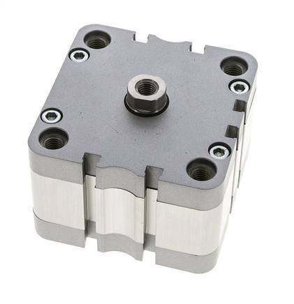 ISO 21287 Compact Double Acting Cylinder 80-10mm - Magnetic