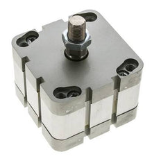 ISO 21287 Compact Double Acting Cylinder 80-15mm - Magnetic - Male Rod