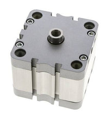 ISO 21287 Compact Double Acting Cylinder 80-20mm - Magnetic