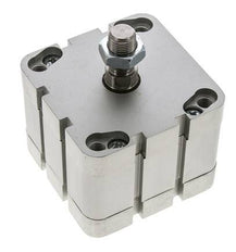 ISO 21287 Compact Double Acting Cylinder 80-20mm - Magnetic - Male Rod