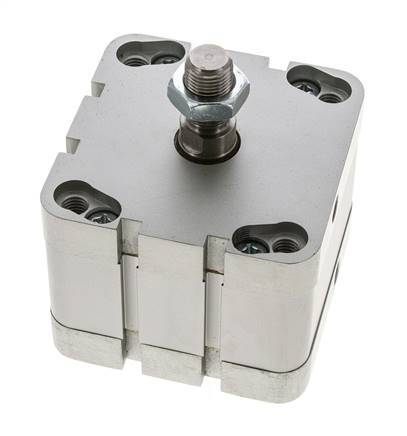 ISO 21287 Compact Double Acting Cylinder 80-20mm - Magnetic - Male Rod