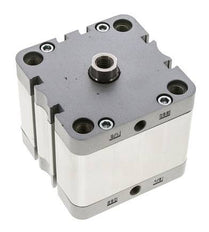 ISO 21287 Compact Double Acting Cylinder 80-30mm - Magnetic