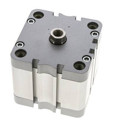 ISO 21287 Compact Double Acting Cylinder 80-30mm - Magnetic