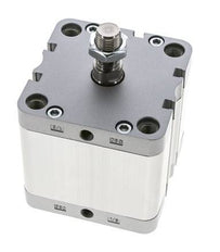 ISO 21287 Compact Double Acting Cylinder 80-40mm - Magnetic - Male Rod