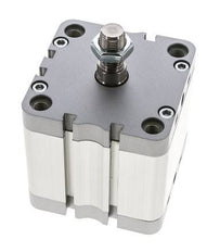ISO 21287 Compact Double Acting Cylinder 80-40mm - Magnetic - Male Rod
